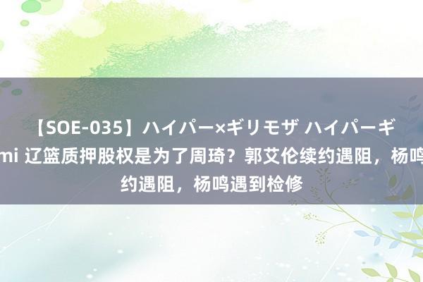 【SOE-035】ハイパー×ギリモザ ハイパーギリモザ Ami 辽篮质押股权是为了周琦？郭艾伦续约遇阻，杨鸣遇到检修